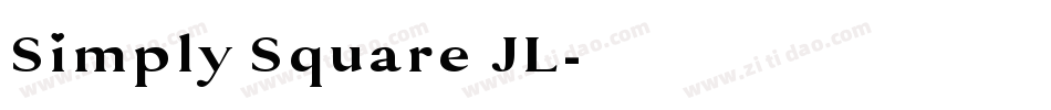 Simply Square JL字体转换